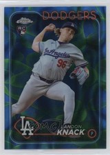 2024 Topps Chrome Update Blue & Green Lava Lamp Refractor /125 Landon Knack 03j5