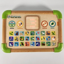 LeapFrog Touch Learn Nature ABC Board Wooden Educational Learning Toy