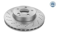 2X Meyle Bremsscheibe MEYLE-PD: Advanced Performance And Design. 083 521 2102/PD