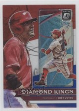 2022 Donruss Optic Diamond Kings Red White & Blue Prizm /199 Joey Votto #23 n1u