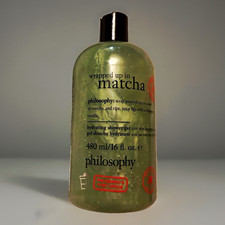 philosophy Wrapped Up in Matcha Hydrating Shower Gel w/ Fig  Vanilla 16 oz