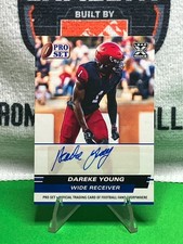2022 Leaf Pro Set Draft - Dareke Young #PSA-DY1 (RC, AU) Seahawks