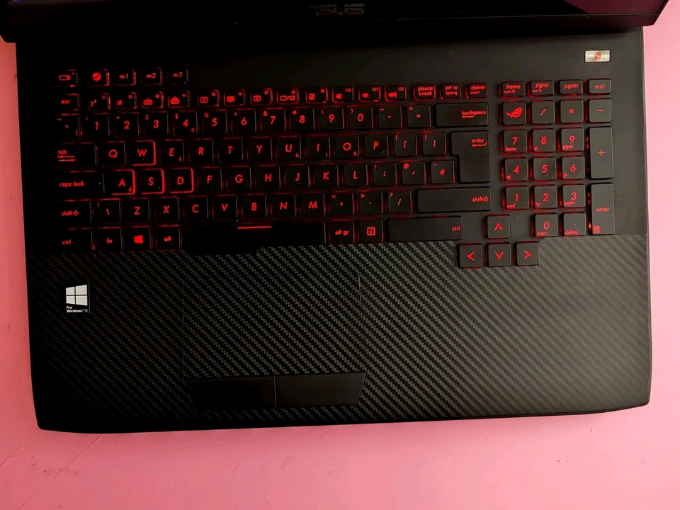 Gaming Laptop 17 inch Asus ROG i7 With 20GB RAM SSD AND HDD - Image 4 of 4