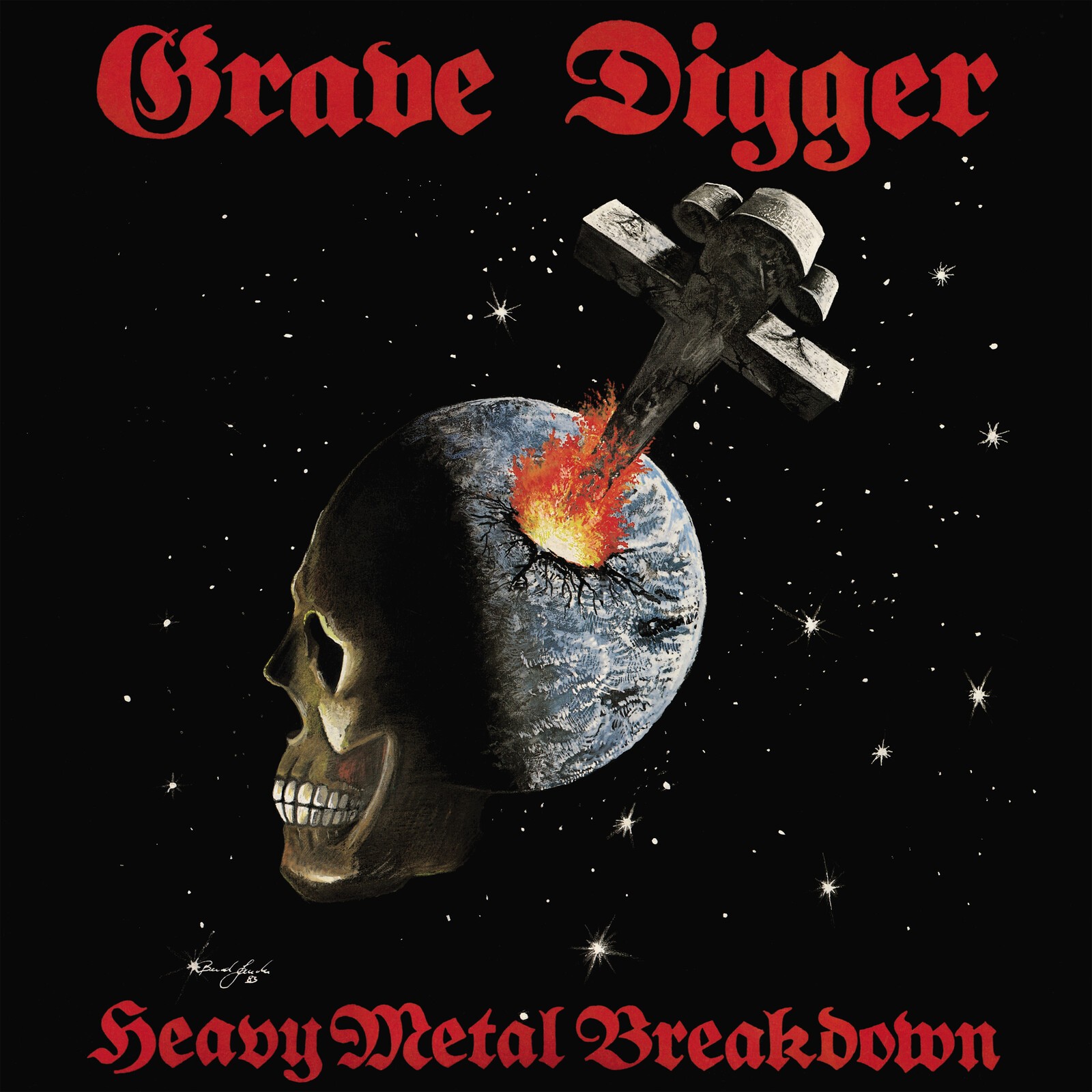 Grave Digger Heavy Metal Breakdown LP Vinyl POSH854 NEW