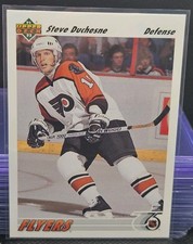91-92 Upper Deck Steve Duchesne 🚨🚨🚨 Philadelphia Flyers 