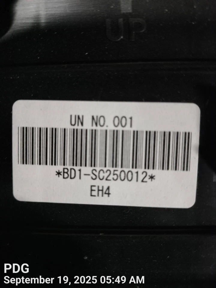 HYBRID BATTERY 1D100R9CC00 2013 ACURA ILX - Image 3 of 4