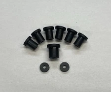 TRIUMPH BATTERY CARRIER OIL TANK SIDE COVER RUBBER  KIT 1968-73 500 T100