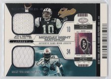 2004 Fleer Authentix 2/80 Chad Pennington Ricky Williams #CP-RW 10k8
