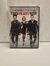 This Means War (DVD, 2012) Widescreen: NEW: FREE SHIPPING: Chris Pine/Tom Hardy