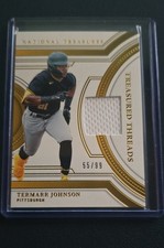 2024 Panini National Treasures - Treasured Threads Termarr Johnson #TT-TJ /99...