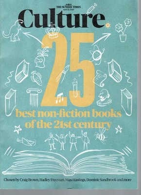 Culture Magazine April 26 2026 - 25 Best Non Fiction Books of The Century