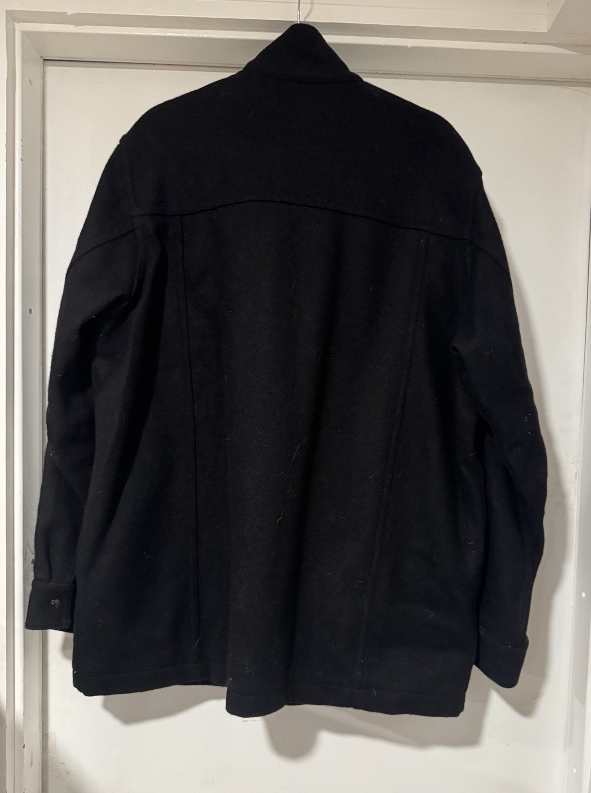 Filson Greenwood  Wool Cruiser- Made In USA - L - Black image 2