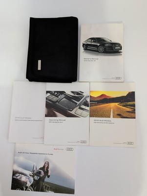 2016 Audi A6 S6 Owners Manual Set With Navigation MMI Plus Case 