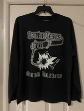 Denim Tears Grandmaster LongSleeve Tee Black Men's Size Large NEW / RARE