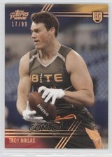 2014 Topps Prime Rookie Copper Rainbow 17/99 Troy Niklas #124 0a1