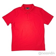 Oakley Red Hydrolix Golf Polo Shirt Mens XL Short Sleeve Regular Fit