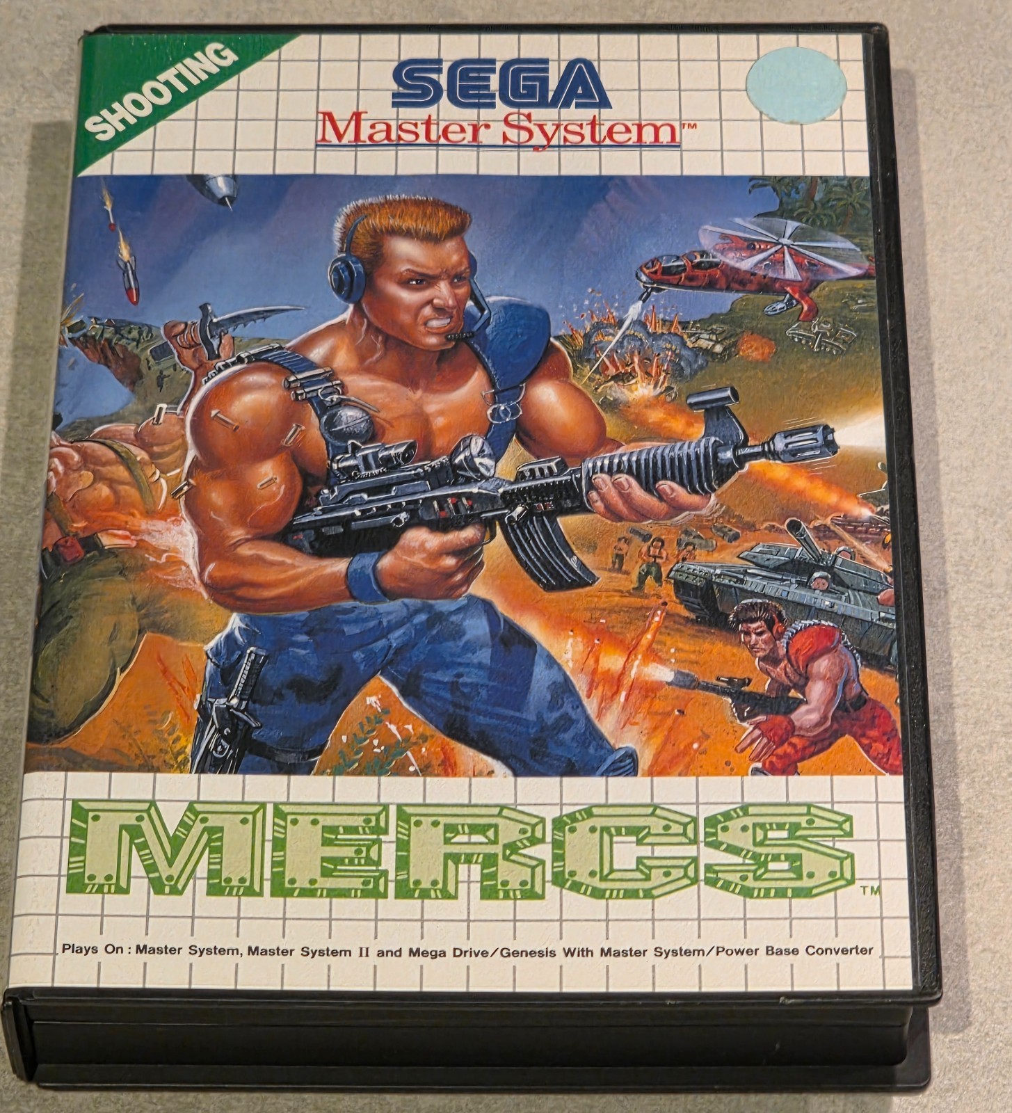 MERCS SEGA MASTER SYSTEM