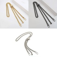 Replacement Bead Adjustable Flat Chain For Strap Handle Shoulder Bag Handbag