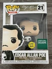 Funko Pop! Edgar Allan Poe #21 Glow In Dark Exclusive Figure Barnes and Noble