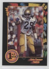 1991 Wild Card Draft Eric Turner #5 Rookie RC 1b9b. rookie card picture