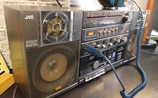 JVC PC-200JW Vintage Portable Stereo Boombox