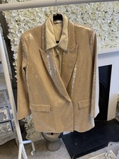 H&M Fantastic Oversized Sequins Blazer M