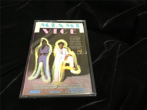 Cassette Tape Miami Vice Musik aus der Fernsehserie verschiedene Künstler