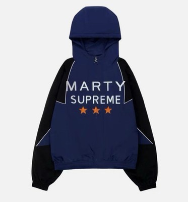 NAHMIAS x Marty Supreme A24 ナイロンジャケット S MARTY SUPREME A24 OFFICIAL MERCH -NAHMIAS NAVY CLASSIC JACKET