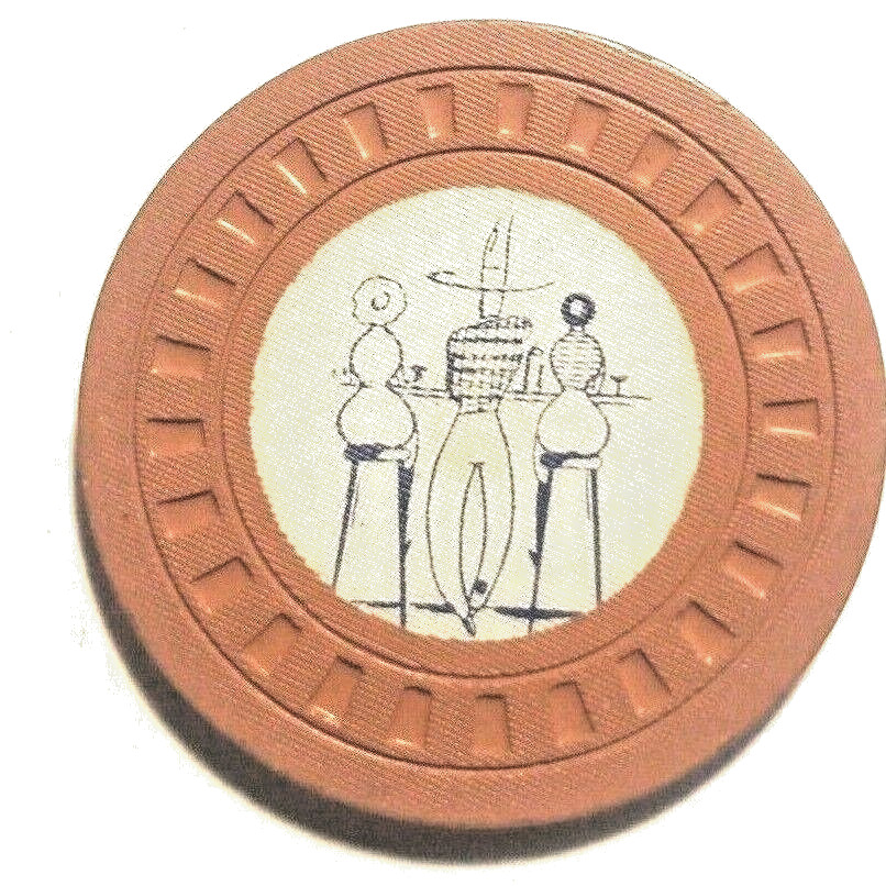 -Vintage Nevada-**Town House**$5 Chip -Reno Nevada-1940S