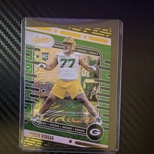 2024 Panini Absolute Football Jordan Morgan Rookie #125 Green Bay /50 