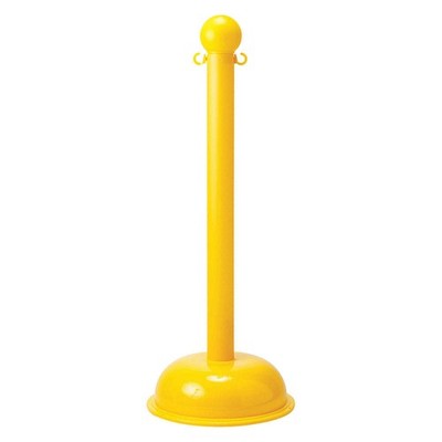 GRAINGER APPROVED 92118 Barrier Post,41 In H,Yellow,Use w/4T630 3TN67