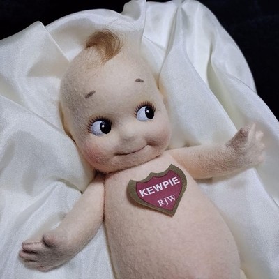 R. John Wright Kewpie Felt Doll 20cm Collector Item From Japan #QY1ZV0