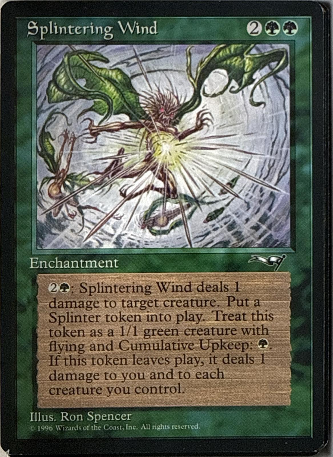 SPLINTERING WIND 83 RARE ALLIANCES MAGIC: THE GATHERING NM/M