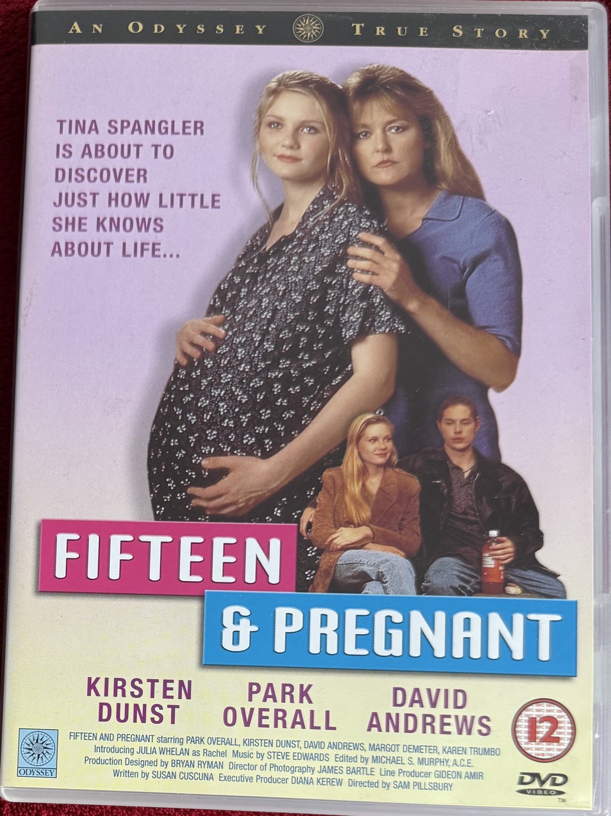 FIFTEEN AND PREGNANT DVD Kirsten Dunst Park Overall David Andrews Region 2 1997