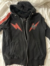 Philipp Plein Black Red Graphic Tiger Full Zi...