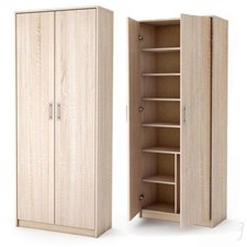 Mehrzweckschrank Kleiderschrank Kommode Stauraumkommode Sonoma 180cm