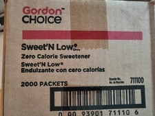 Sweet 'N Low, Zero Calorie Sweetener, 0.035-Ounce Packets (Pack of 2000)