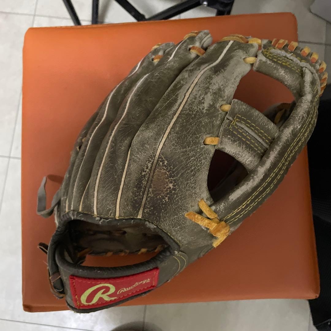 Rawlings Pro Preferred Baseball Glove Used Right Hand Throw Brown From Japan