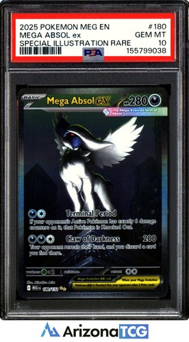 Mega Absol ex graded PSA 10 for sale on eBay