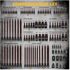 Complete Torx, Hex & E-Torx Bit Set - Chrome ...
