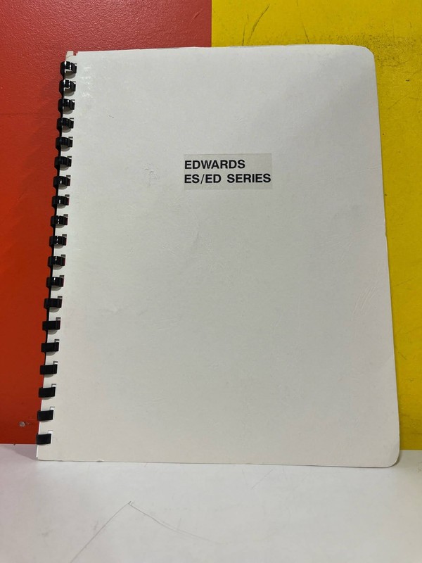 Edwards M03894/7 1976 Rotary Vacuum Pumps Instructions
