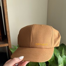 Carhartt Brown Cap Made in USA