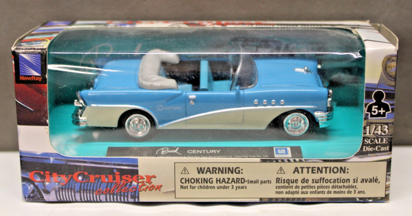 NEW RAY 1/43 CITY CRUISER SERIES BUICK CENTURY MINT IN BOX x