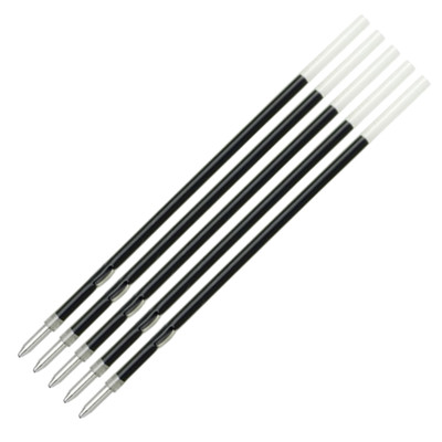 5x PILOT Kugelschreibermine Mine RFNS-GG-M für Super Grip Kugelschreiber schwarz