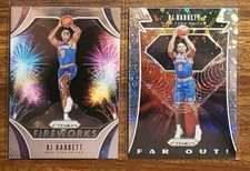 RJ Barrett 2019-20 Panini Prizm Fast Break Rookie Fireworks FAR OUT! Disco LOTx2