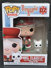Funko Pop 'Christmas' MRS. CLAUS & CANDY CANE Figure #02 Peppermint Lane NRFB