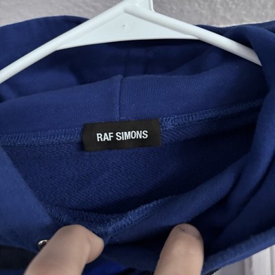 Archive AW18 Raf Simons Mainline Joy Division Split Hoodie In Rare