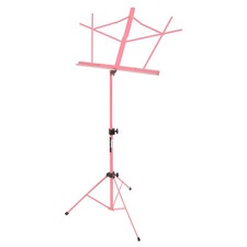 On-Stage Stands Compact Sheet Music Stand Pink