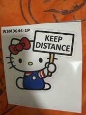 Sanrio Hello Kitty Car Sticker Sanrio Hello Kitty Car Sticker