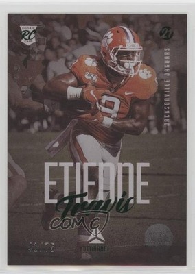2021 Panini Luminance Rookie Green 41/75 Travis Etienne Jr #146 Rookie RC 18t1